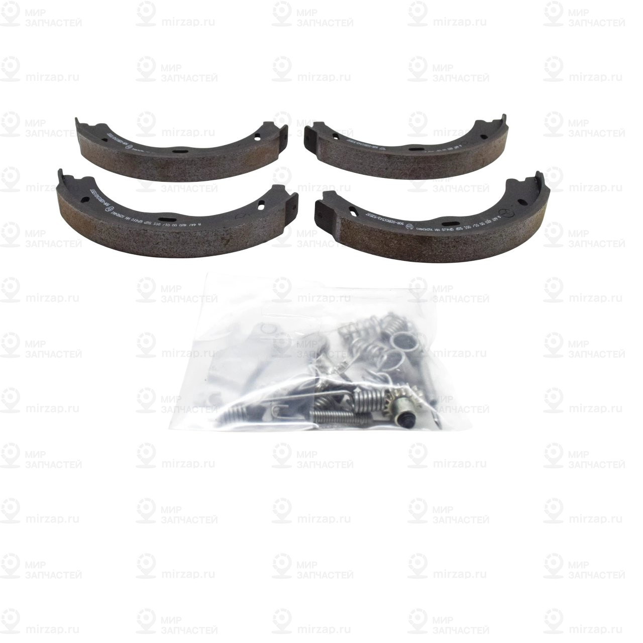 Тормозн. колодка барабанного типа, комплект
 Mercedes-Benz A6394200220