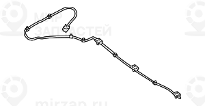 Dьsenkette Scheibenwaschanlage
 BMW 61667357373