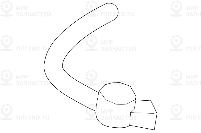 Наливной канал бачка стеклоомывателя
 BMW 61667402825