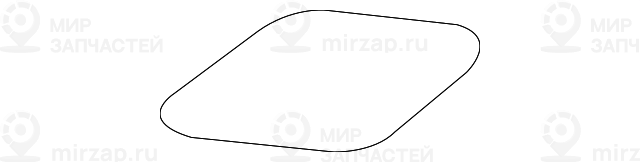 Накладка форсунки загрунтованная п
 BMW 61677171660