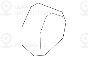 Защитный колпак П загрунтованный
 BMW 61677190494