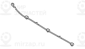 Цепь форсунок стеклоомывателя ! заменен на 61674849533
 BMW 61677196950
