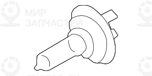 Галогеновые лампы bmw power
 BMW 63112338079