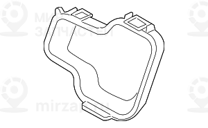 Защитный колпак ксеноновой фары Л
 BMW 63117159568