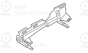 Halter Scheinwerfer Links
 BMW 63117215277
