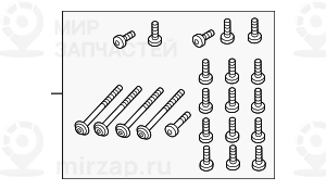 Satz Schrauben
BMW 63117440363