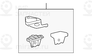 Reparatursatz Scheinwerfer Rechts
 BMW 63117495132
