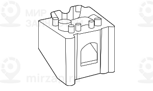 Satz Reparaturhalter Links
 BMW 63119477823