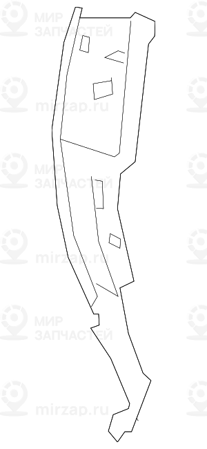 Уплотнитель Фары Л
 BMW 63119498411