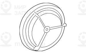 Защитный колпак фары ближнего света
 BMW 63122993424