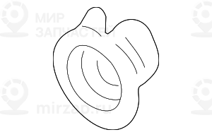 Фиксир.кольцо лампы ксеноновой фары
 BMW 63126906781