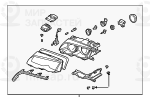 Биксеноновая фара П TITAN
 BMW 63126911456