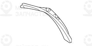 Уплотнитель фары Л
 BMW 63126939271
