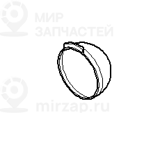 Защитный колпак фары ближнего света AL
 BMW 63126946039