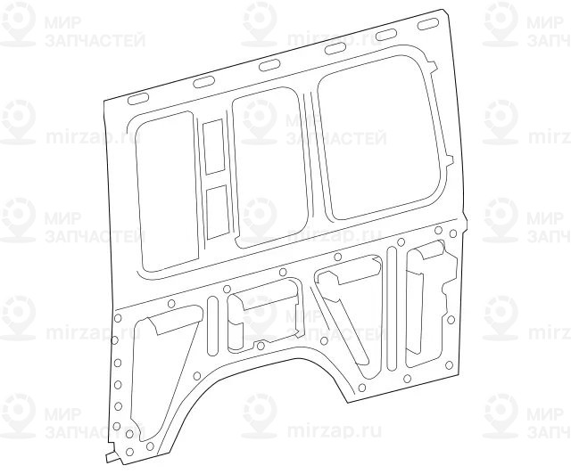 Запчасть Mercedes-Benz A9066364460