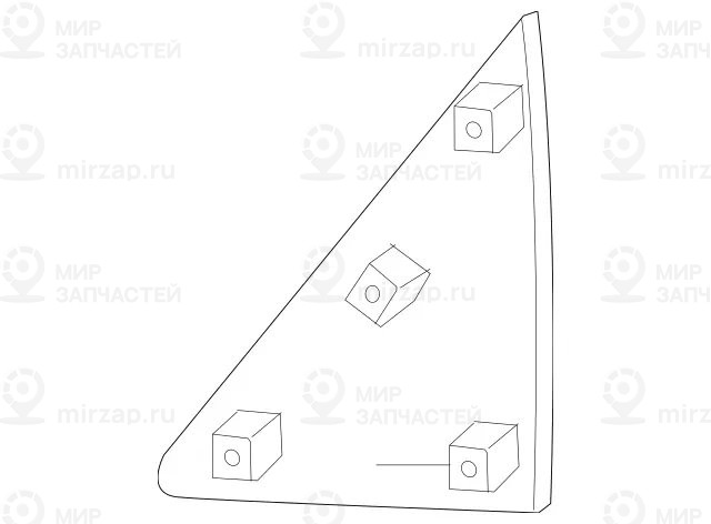 Запчасть Mercedes-Benz A9068110007