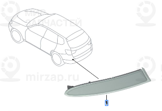 Rьckstrahler Rechts
 BMW 63147338808