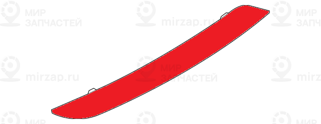 Отражатель п зд
 BMW 63147848121
