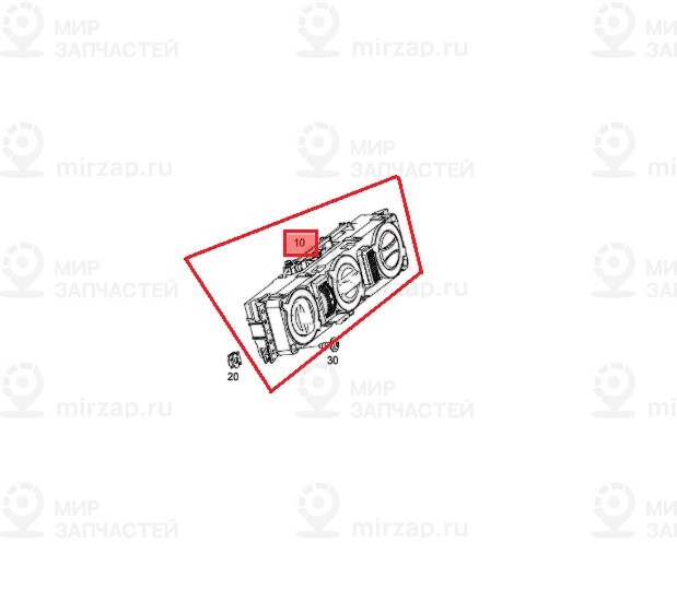 Запчасть Mercedes-Benz A9098300900