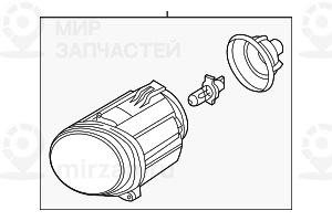 Противотуманная Фара П
 BMW 63176920886
