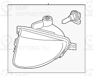 Противотуманная Фара П
 BMW 63177199620