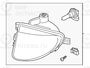 Противотуманная фара Л
 BMW 63177216887