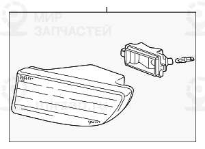 Противотуманная фара Л
 BMW 63178352023
