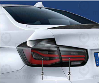Bmw M Performance Heckleuchten
 BMW 63212450105