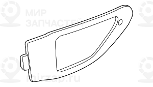 Уплотнитель Л
 BMW 63212993577