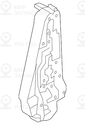 Кожух фары Л
 BMW 63212993579