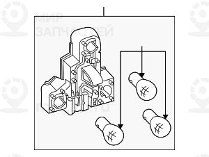 Кожух фары П
 BMW 63213418440