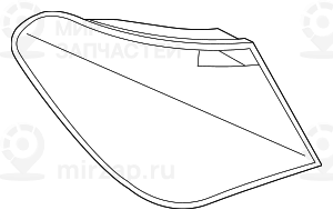Блок задних фонарей на крыле л
 BMW 63217300269