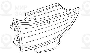 Блок задних фонарей на багажной двери п
 BMW 63217306168