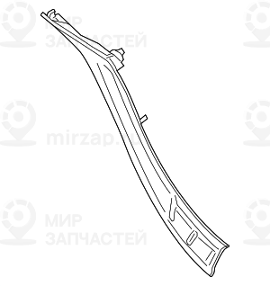 Wasserfьhrung Links
 BMW 63217342961