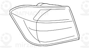 Блок Задних Фонарей На Крыле П
 BMW 63217369116