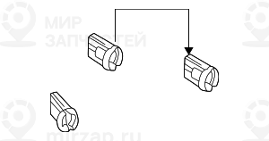 Патрон лампы
 BMW 63218386159