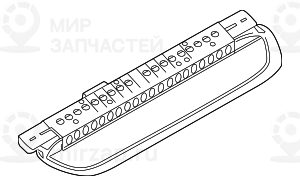 Третий фонарь стоп-сигнала SCHWARZ
 BMW 63257146059