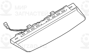 Третий фонарь стоп-сигнала
 BMW 63257230799