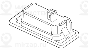Kennzeichenleuchte
 BMW 63267410302