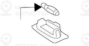 Фонарь подсветки зеркала SCHWARZ
 BMW 63316962013