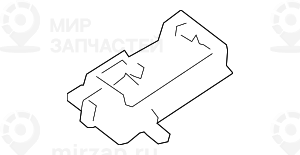 Лампа освещения вещевого ящика
 BMW 63316962045