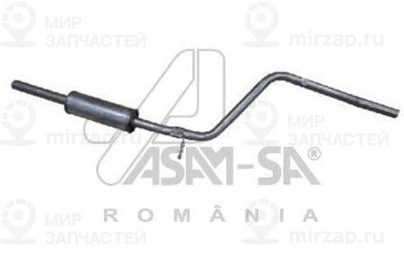 Средний глушитель выхлопных газов ASAM AUTOMOTIVE 01346