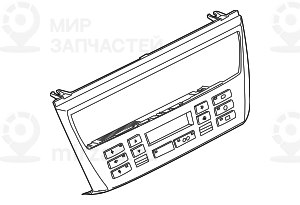 Панель управления автом.сист.конд. с AUC SCHWARZ
 BMW 64113443981