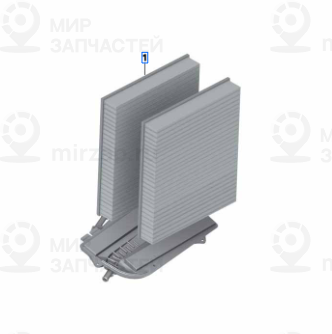 Satz Feinstaubfilter
 BMW 64116809933