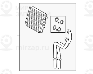 Теплообменник
 BMW 64116844853