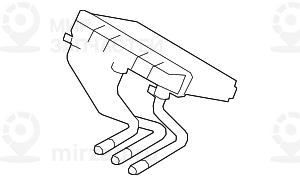 Теплообменник
 BMW 64116968204