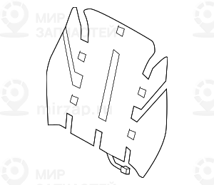 Обогревательный элемент спинки Basis
 BMW 64117243563