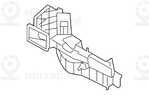 Спиральный корпус с откидной крышкой LHD
 BMW 64119127188
