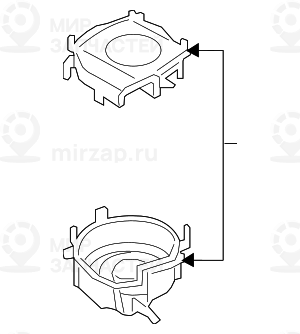 Кожух вентилятора
 BMW 64119244083
