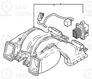 Geblдse Fondraum
 BMW 64119315950